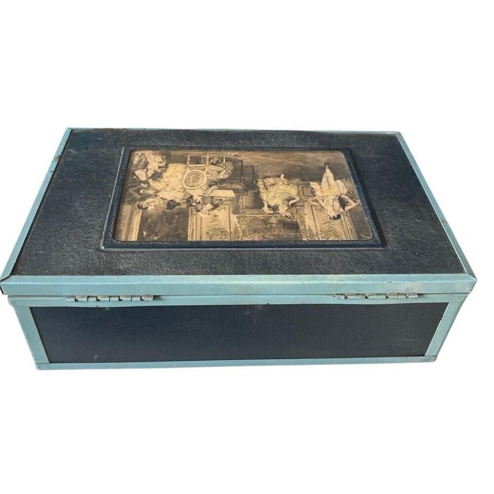 Vintage 1930’s Wooden Cigar Box - Picture 6 of 9
